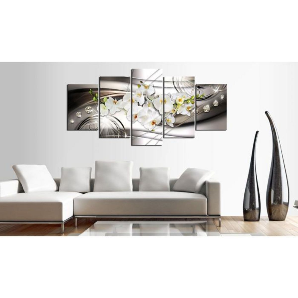 Paris Prix Tableau Imprimé  Orchid with Diamonds