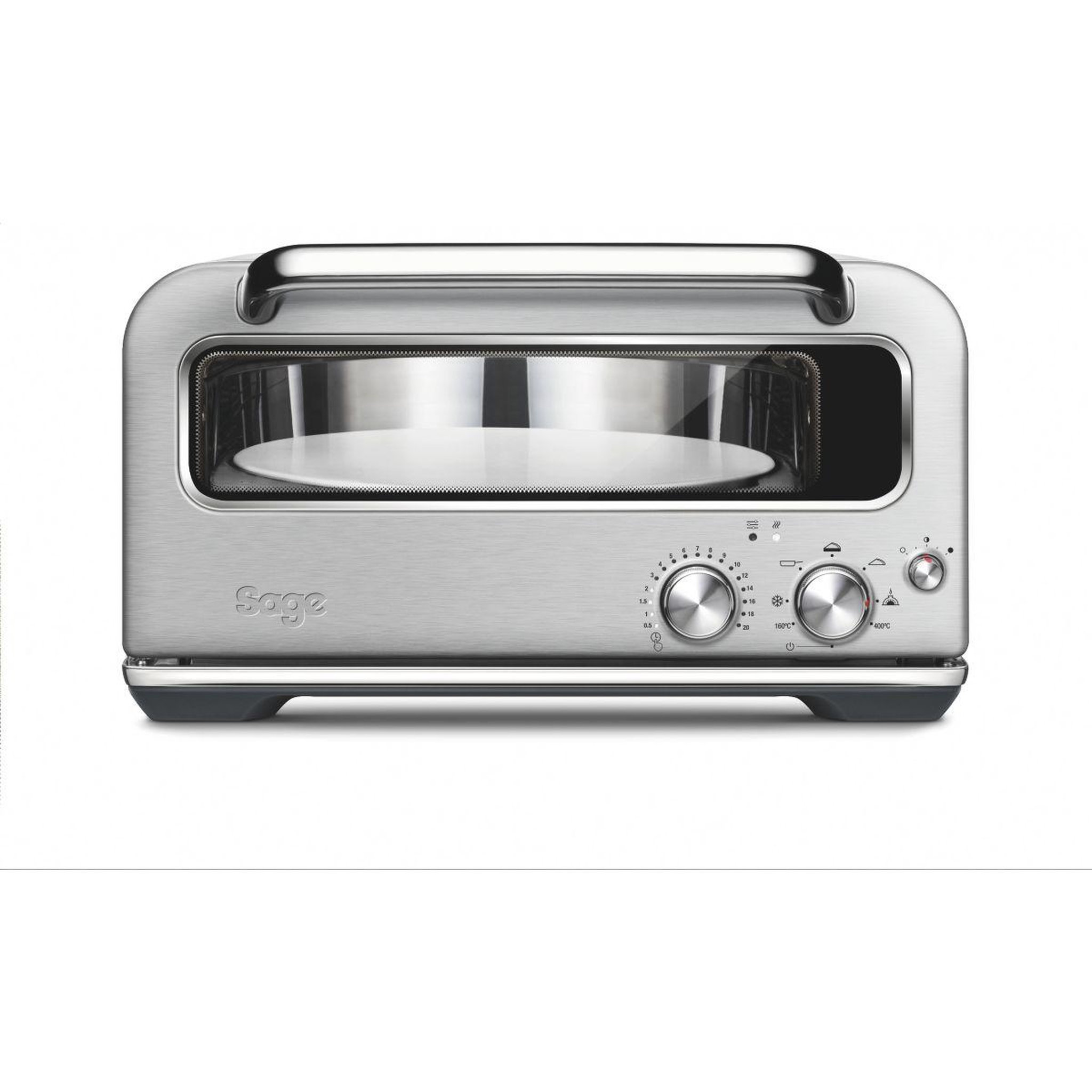 Voir la diapositive 3 : SAGE APPLIANCES Four à pizza électrique the smart oven pizzaiolo 1 pizza 30 cm, jusqu'à 400°c
