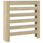 Voir la diapositive 2 : VIDAXL Cache-radiateur chene sonoma 78x20x82 cm bois d'ingenierie