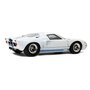 SOLIDO Voiture miniature Ford GT40 Mk1 Widebody White & Blue Stripes 1968-1/18éme