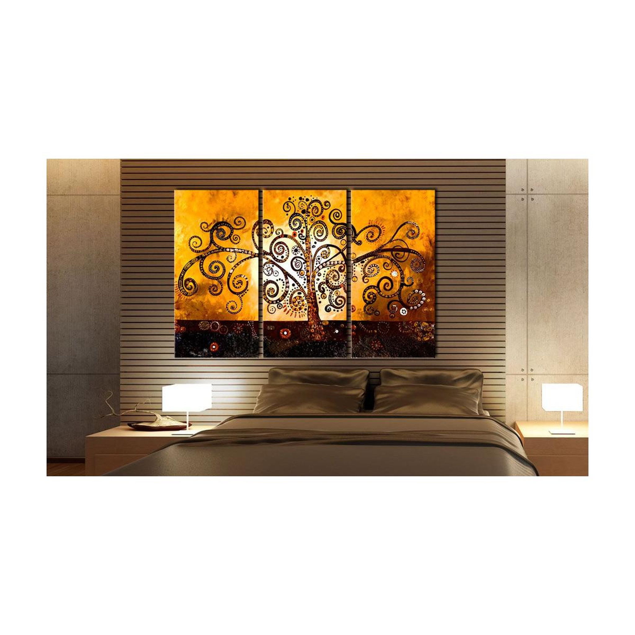 Voir la diapositive 2 : Paris Prix Tableau imprimé  solar tree