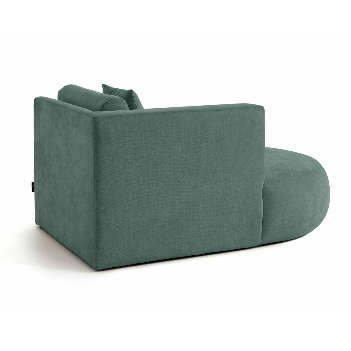 LISA DESIGN Santorini - module d'assise méridienne gauche - en tissu texturé