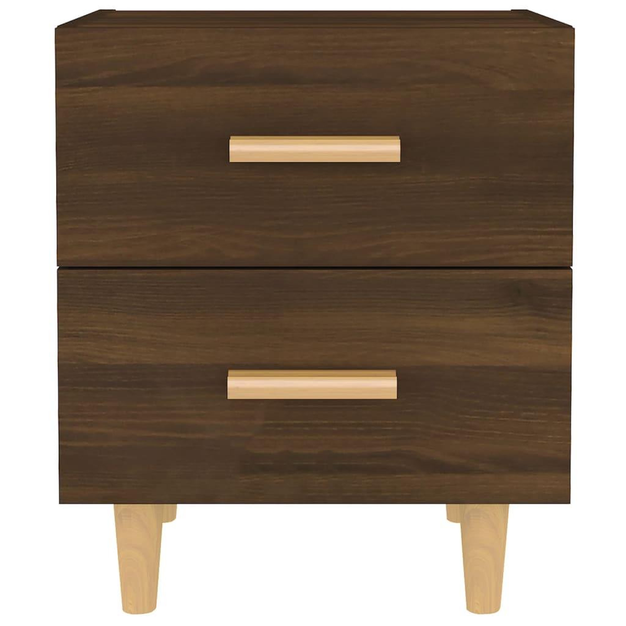 Voir la diapositive 3 : VIDAXL Tables de chevet 2 pcs Chene marron 40x35x47,5 cm