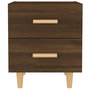 Voir la diapositive 3 : VIDAXL Tables de chevet 2 pcs Chene marron 40x35x47,5 cm