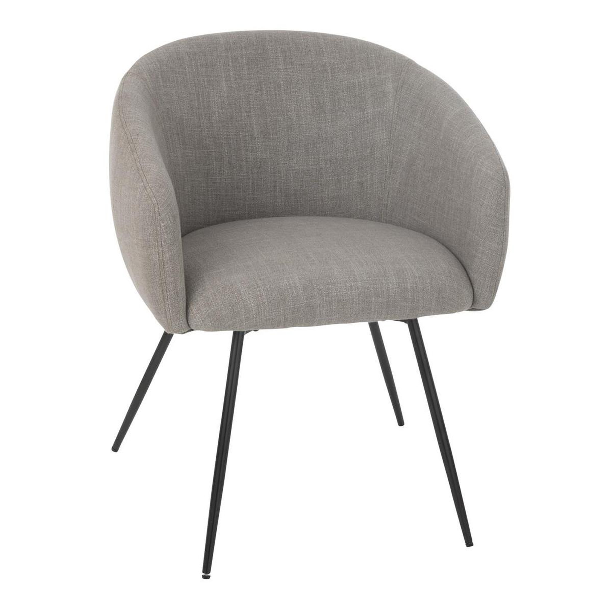 J-LINE Chaise design  wales  75cm gris