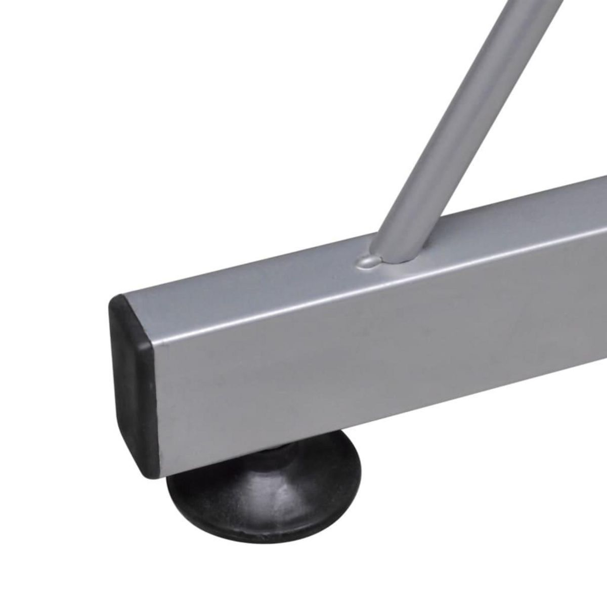 VIDAXL Bureau d'ordinateur d'angle Blanc 132x112x99 cm Bois ingenierie