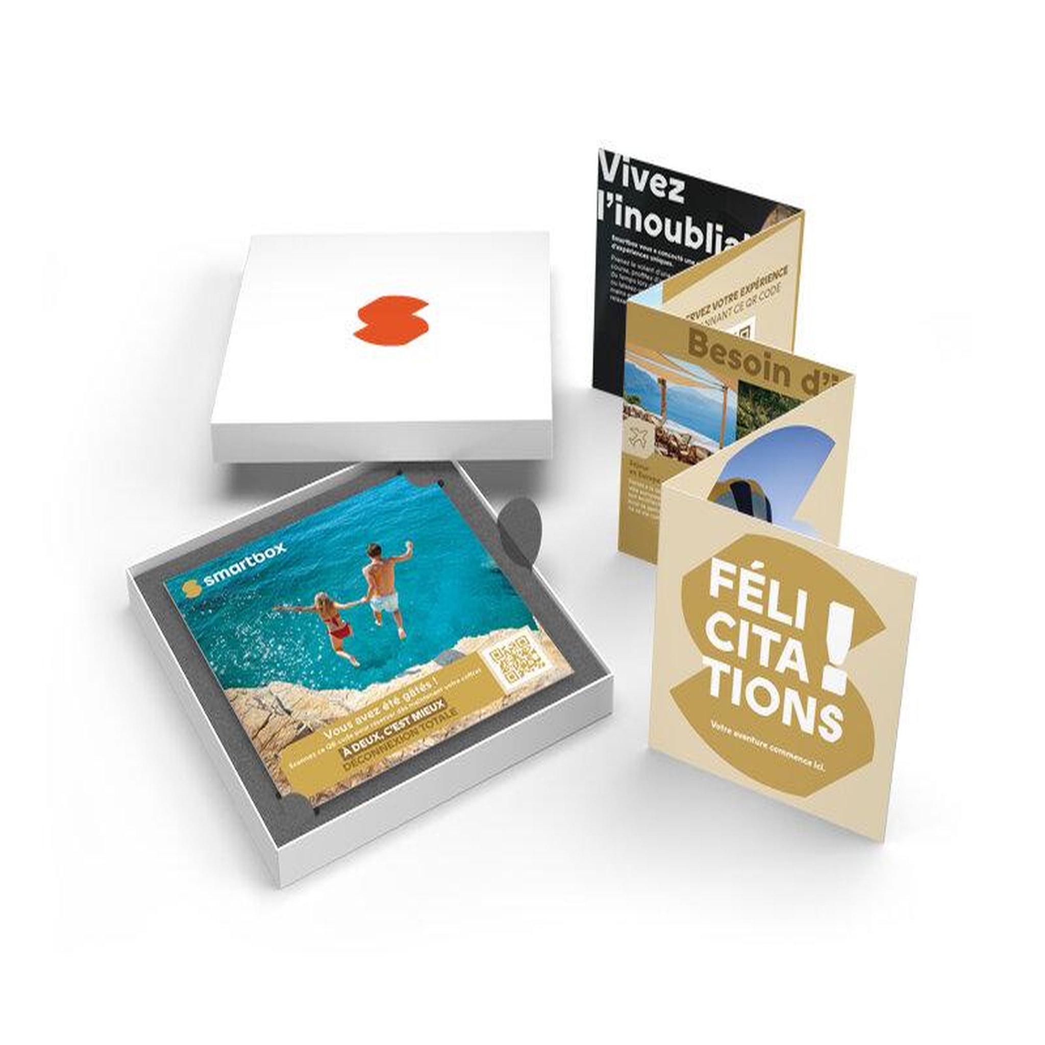 Voir la diapositive 2 : Smartbox À deux, c'est mieux - Déconnexion totale - Coffret Cadeau Multi-thèmes