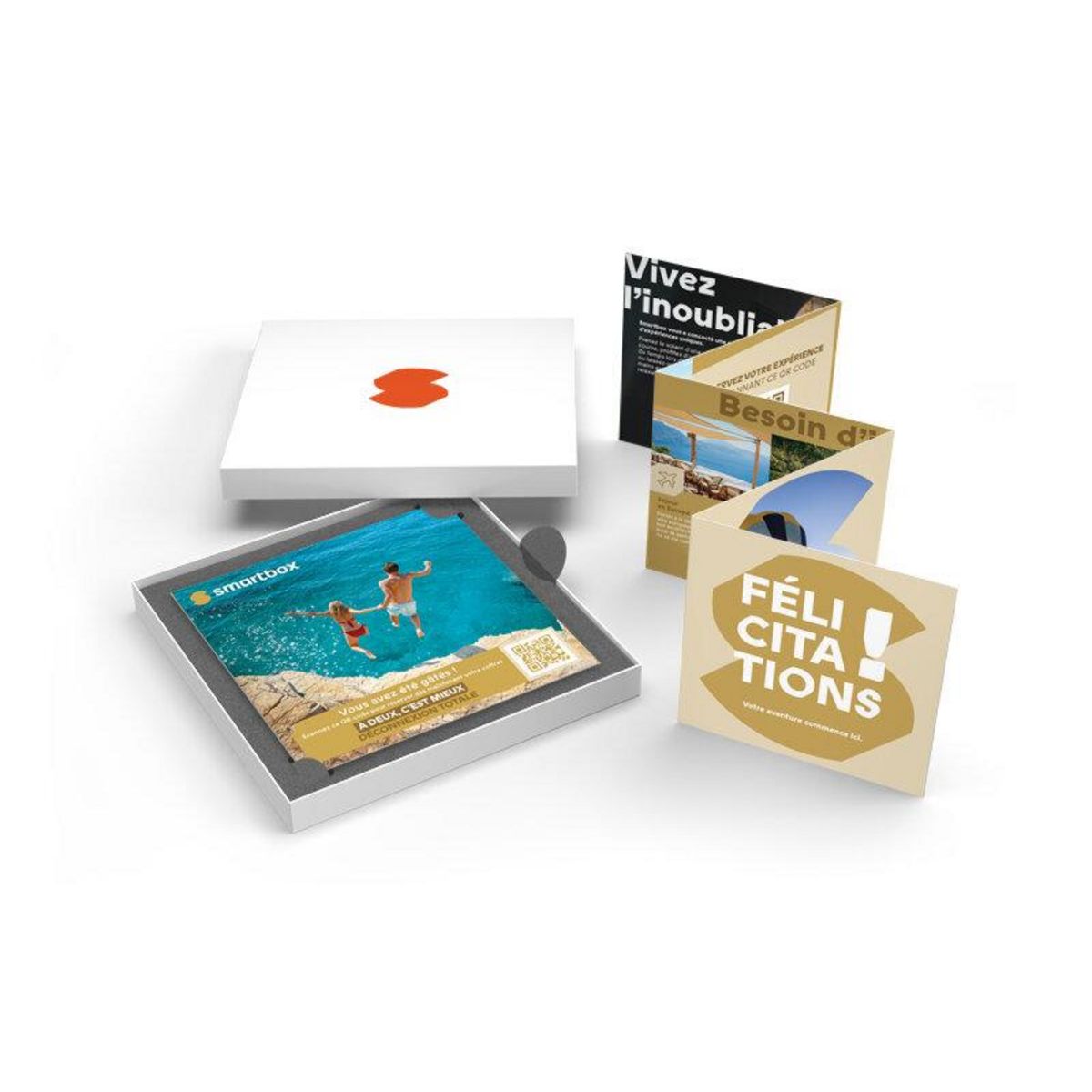Smartbox À deux, c'est mieux - Déconnexion totale - Coffret Cadeau Multi-thèmes