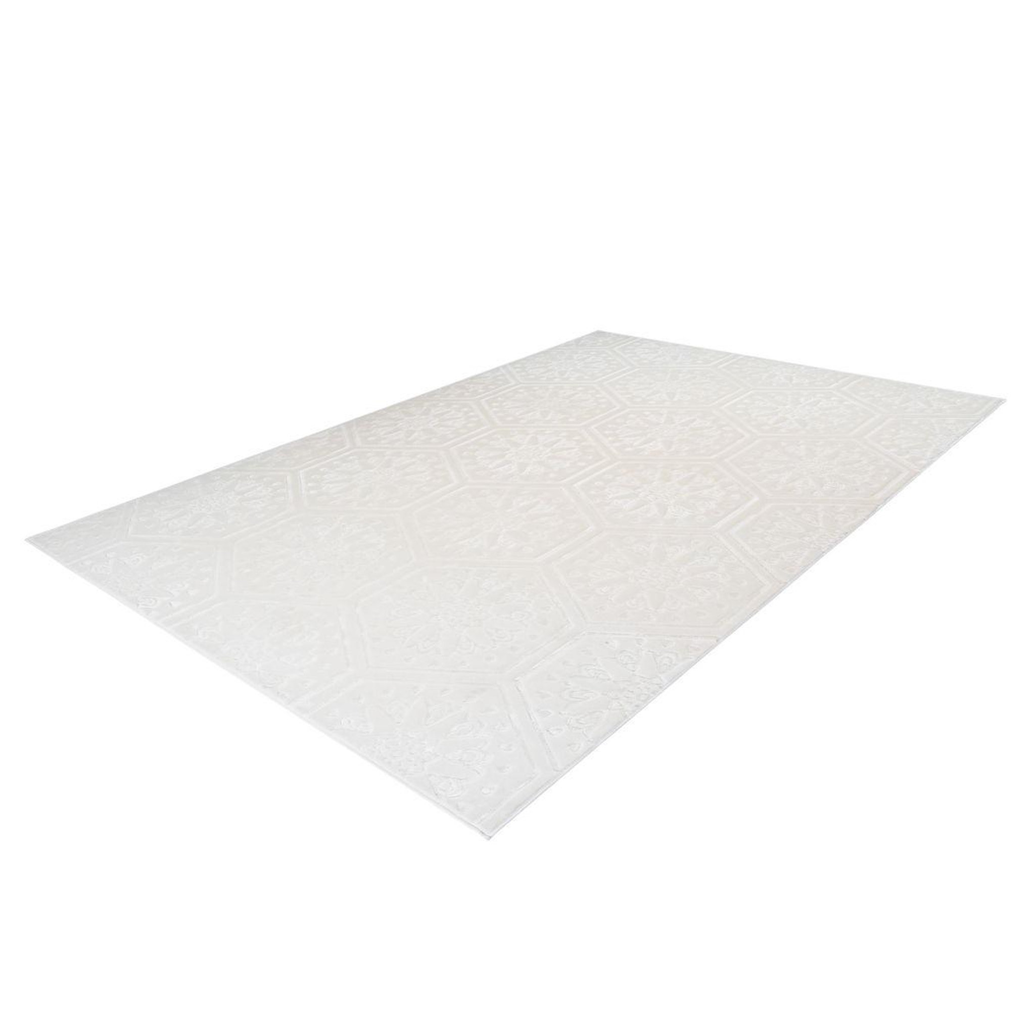 Voir la diapositive 4 : Paris Prix Tapis moderne fait main  monroe ii  blanc