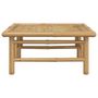 Voir la diapositive 3 : VIDAXL Table de jardin 65x55x30 cm bambou