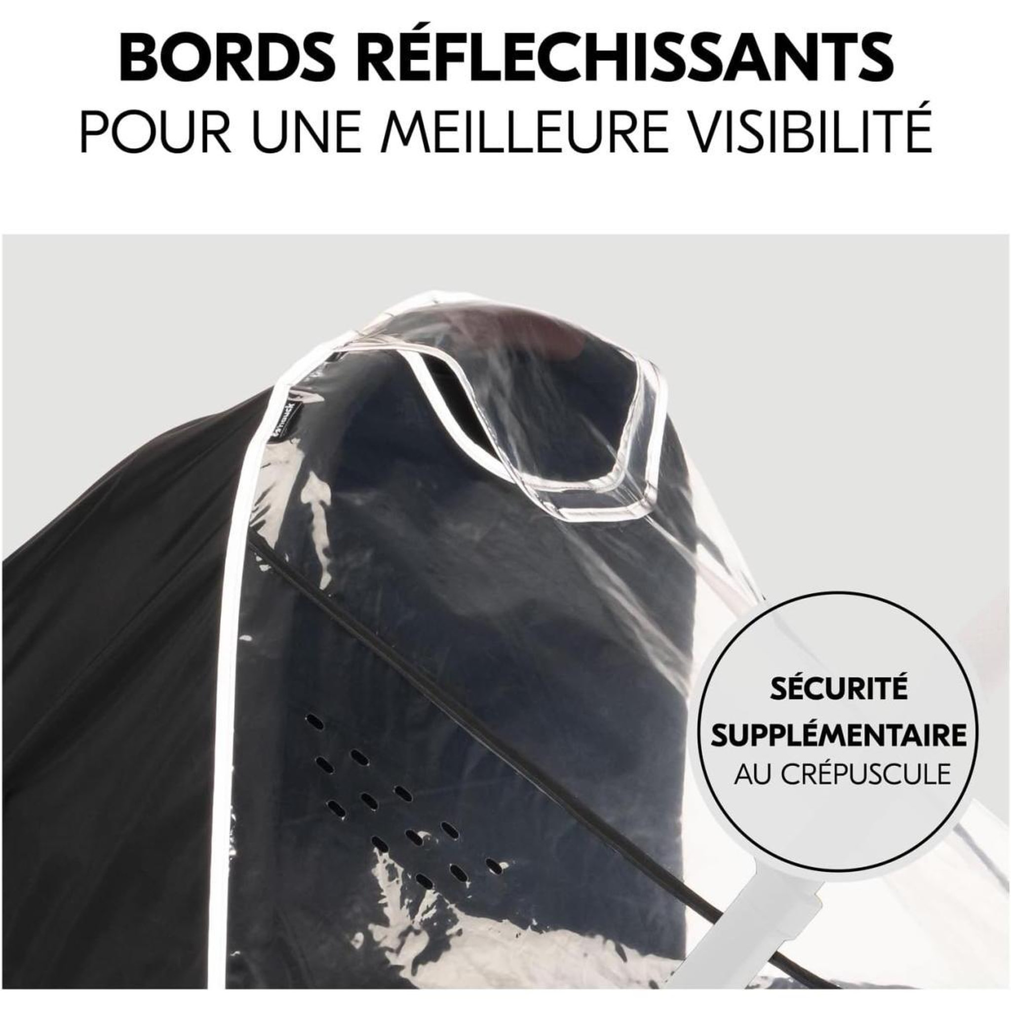 Voir la diapositive 2 : HAUCK Housse de Pluie pour Nacelle
