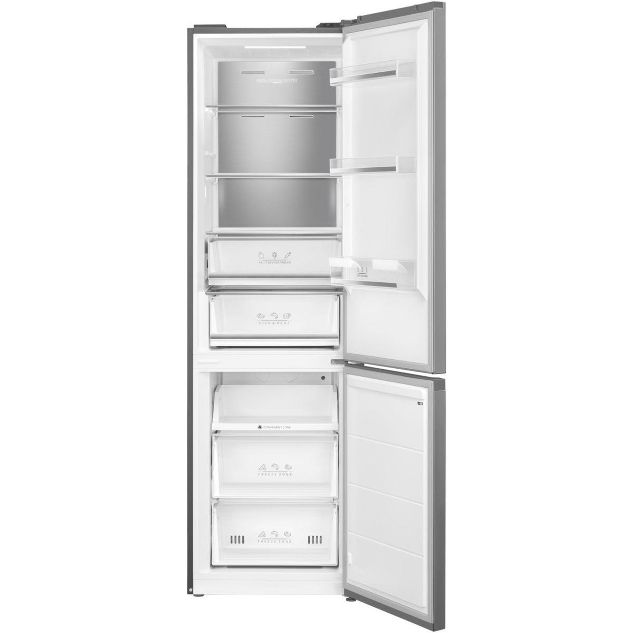 Voir la diapositive 2 : SMEG Réfrigérateur combiné mc21xdnma