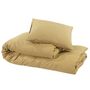 Voir la diapositive 6 : VIDAXL Ensemble de housse de couette Taupe 200x200 cm Microfibre
