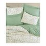 Voir la diapositive 4 : GENERIQUE Parure de lit - 129CTN64279 - 1 housse de couette 220 x 240 cm + 2 taies d'oreiller 60 x 60 cm - 100% coton ranforcé - Vert