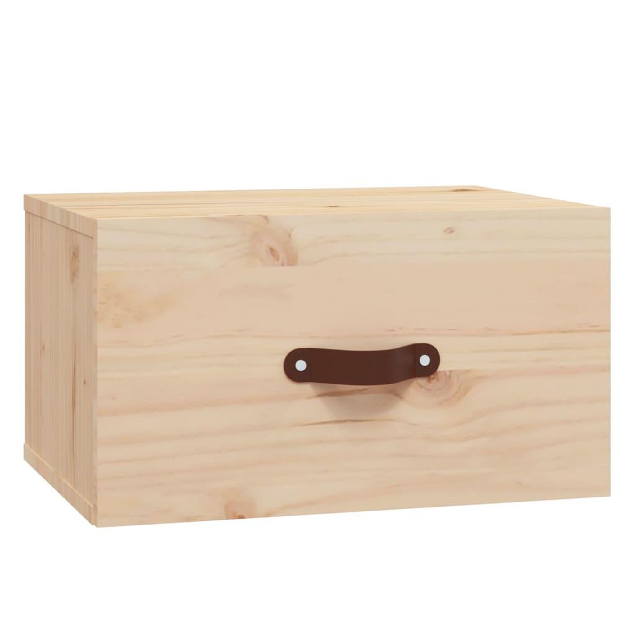 Voir la diapositive 5 : VIDAXL Tables de chevet murales 2 pcs 40x29,5x22 cm