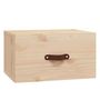 Voir la diapositive 5 : VIDAXL Tables de chevet murales 2 pcs 40x29,5x22 cm
