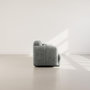 Voir la diapositive 6 : LISA DESIGN Grace - canapé modulable 2 places en velours texturé