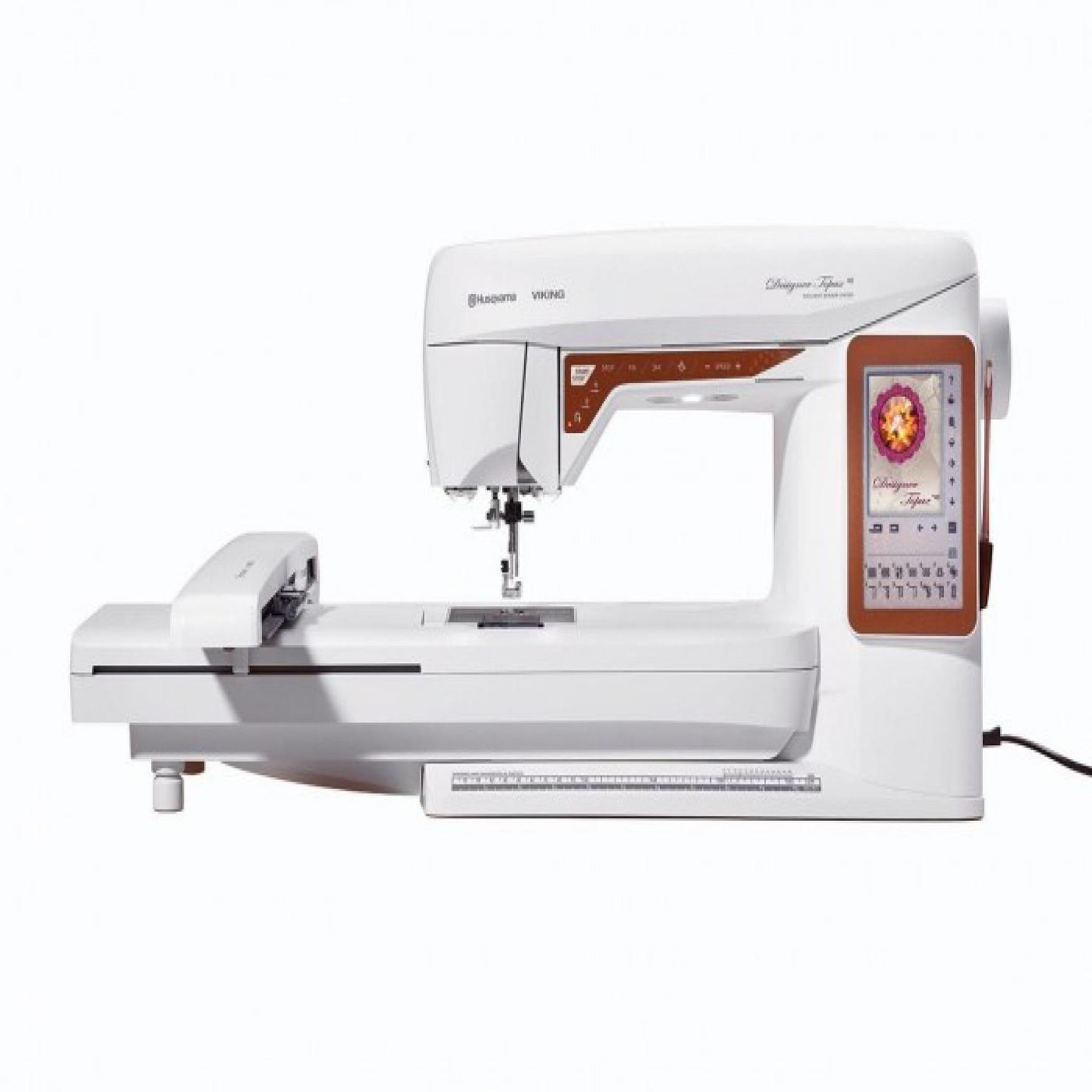 Voir la diapositive 3 : Husqvarna Viking Machine à coudre husqvarna designer topaz 40 + unité de broderie 240 x 150
