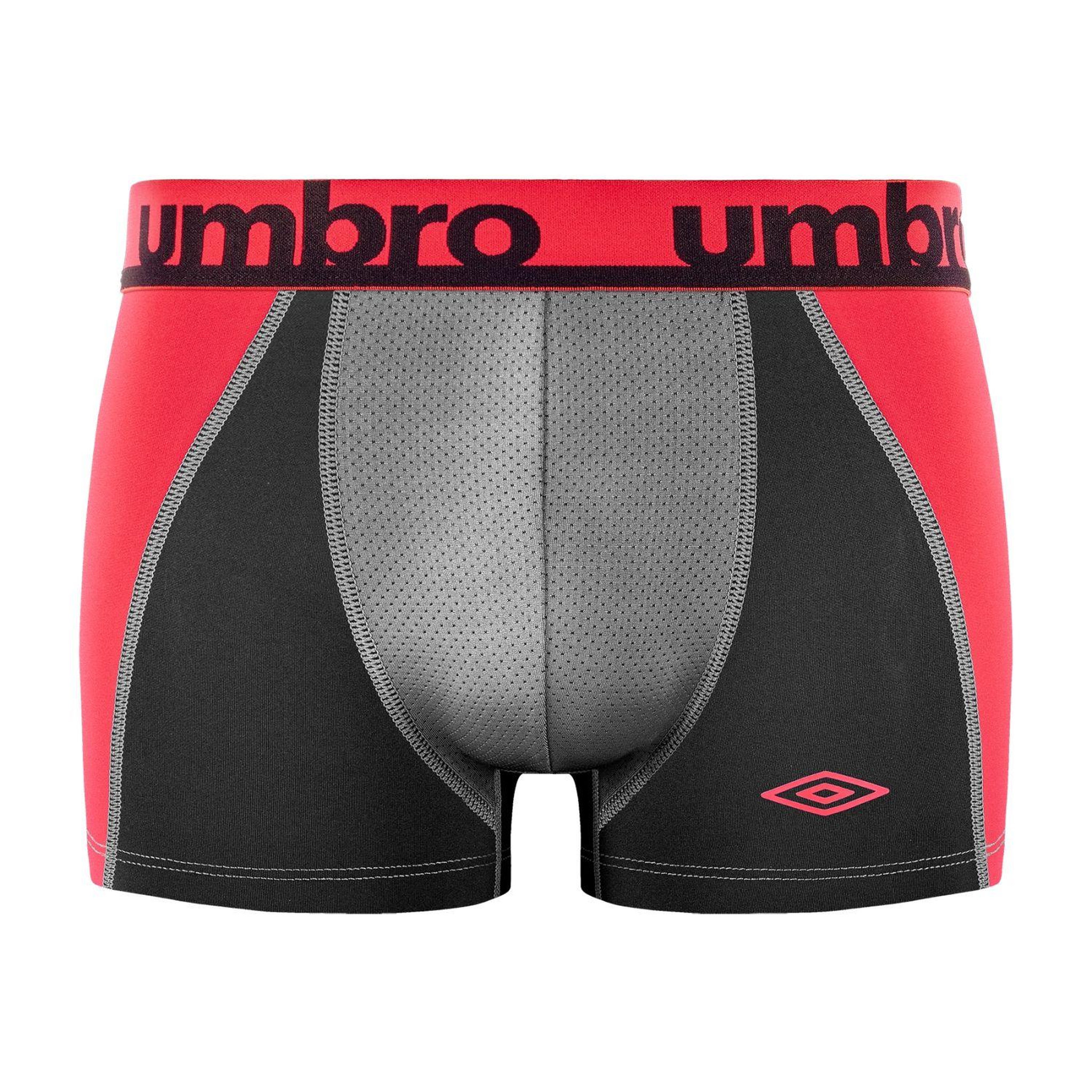 Voir la diapositive 3 : UMBRO Lot de 6 Boxers homme Tec