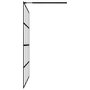 VIDAXL Ecran de douche Verre trempe transparent 118x190 cm