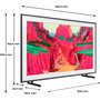 Voir la diapositive 3 : Samsung TV QLED The Frame Pro 75LS03FW 2025