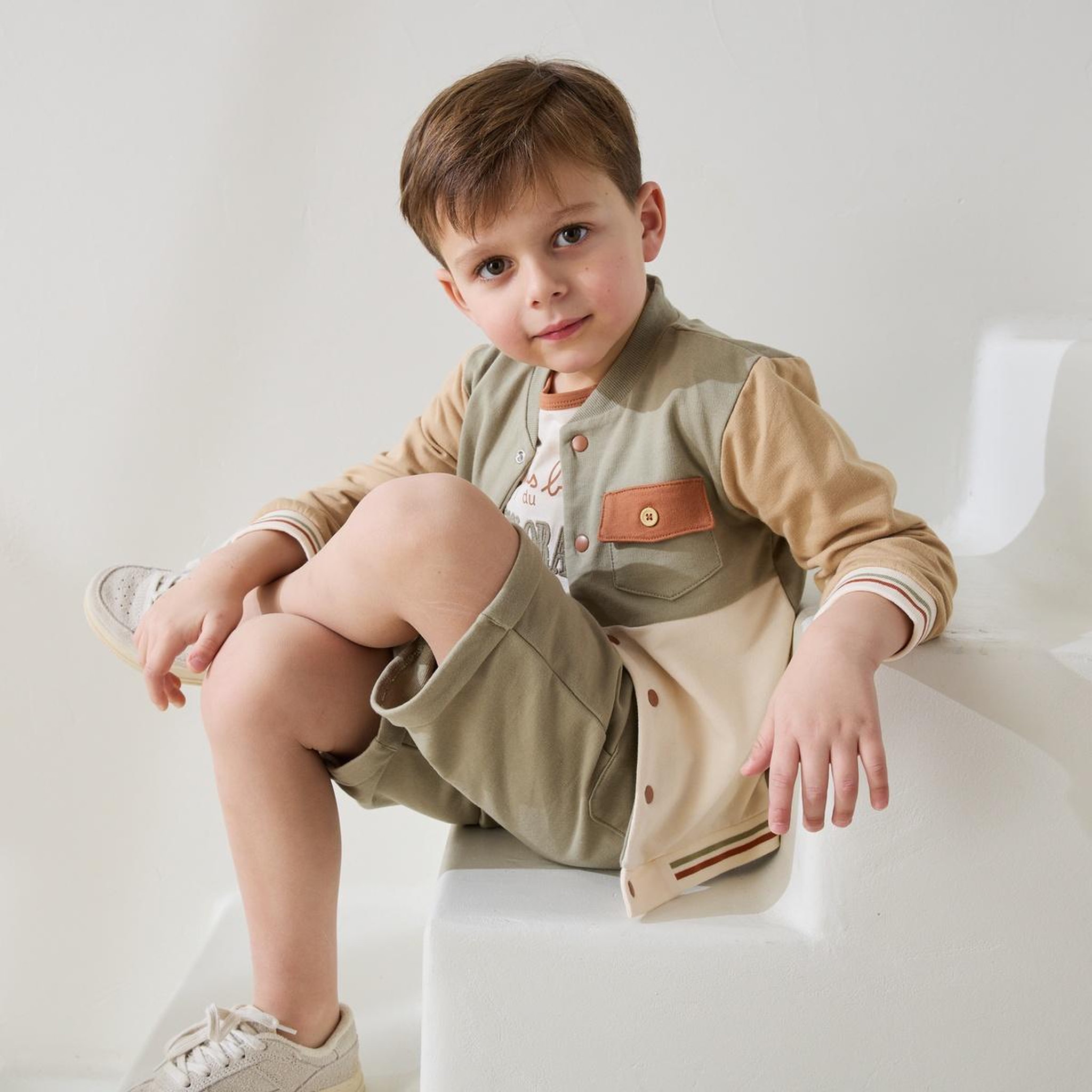 Voir la diapositive 6 : PETIT BEGUIN Veste teddy enfant kansas city
