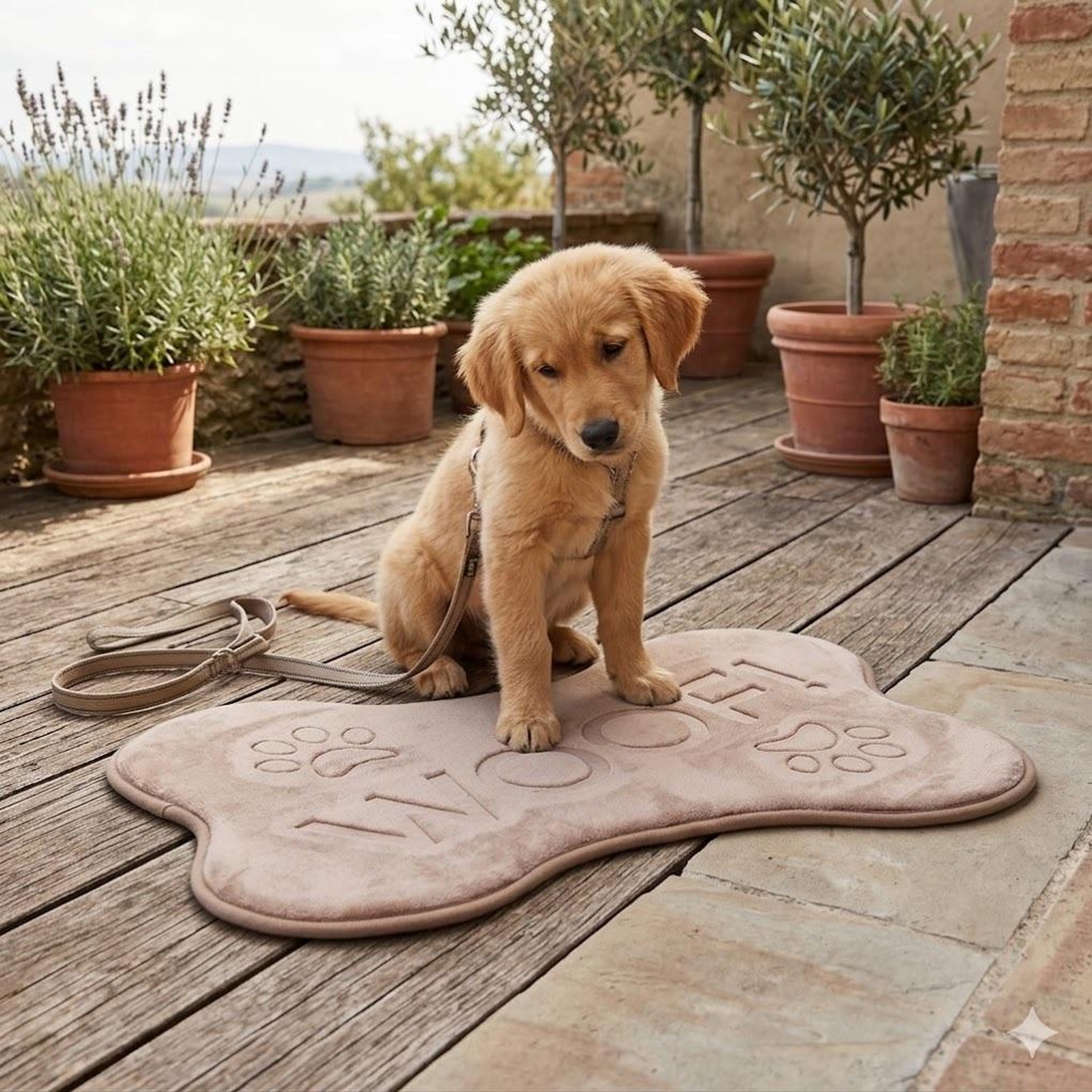Voir la diapositive 5 : Eden Coussin en forme d'os pour chien mador