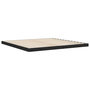 Voir la diapositive 4 : VIDAXL Cadre de lit sans matelas noir 200x200 cm bois massif de pin