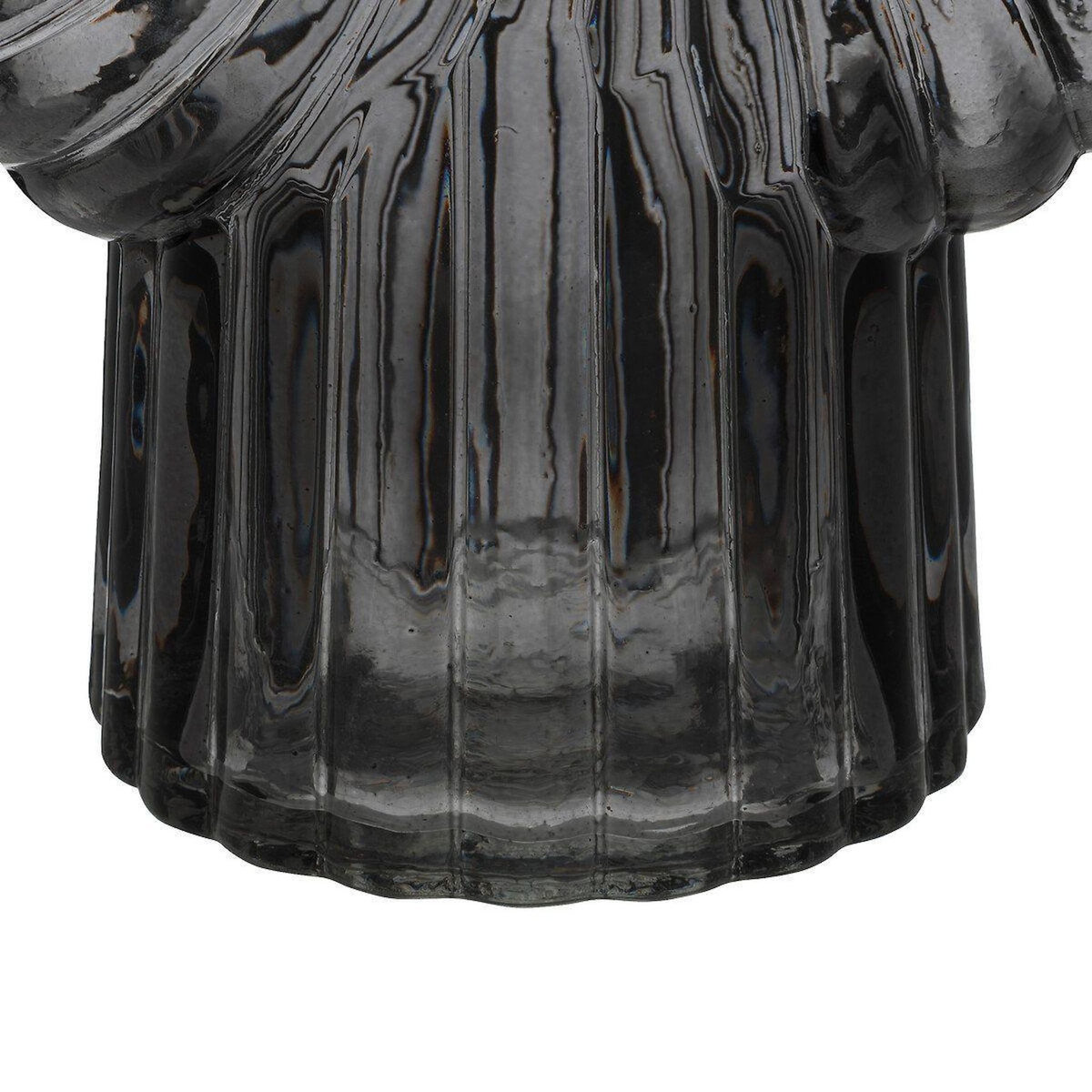 ATMOSPHERA Vase Design  Coquillage  32cm Gris
