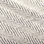 Voir la diapositive 6 : VIDAXL Couverture coton a chevrons 125x150 cm Gris