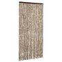 Voir la diapositive 2 : VIDAXL Moustiquaire Beige et marron 100x220 cm Chenille