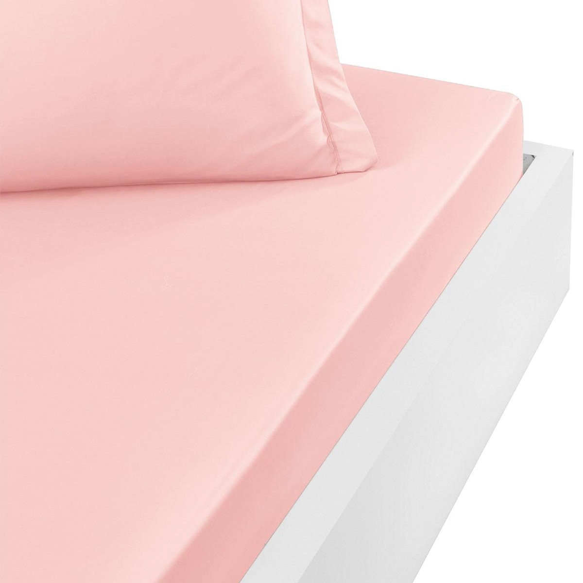 Sensei Maison Drap housse en percale de coton bonnet 30 cm SOFT PERCALE