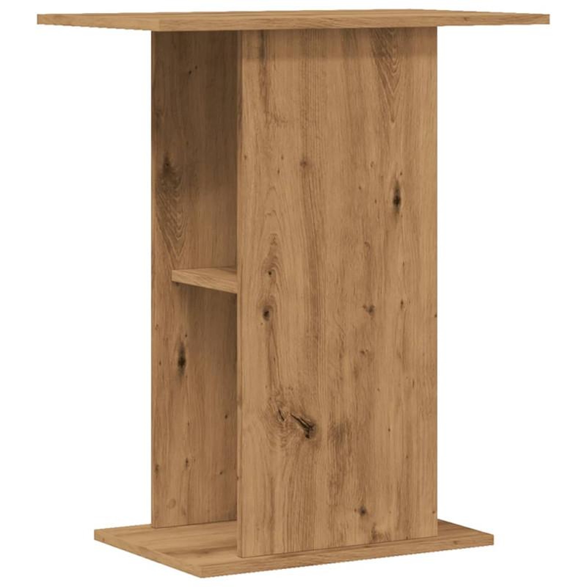 Voir la diapositive 2 : VIDAXL Support pour aquarium chêne artisanal 36x60,5x72,5 cm