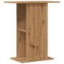 Voir la diapositive 2 : VIDAXL Support pour aquarium chêne artisanal 36x60,5x72,5 cm