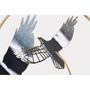 Voir la diapositive 4 : Paris Prix Décoration Murale Encadrée en Métal  Oiseaux  91cm Multicolore
