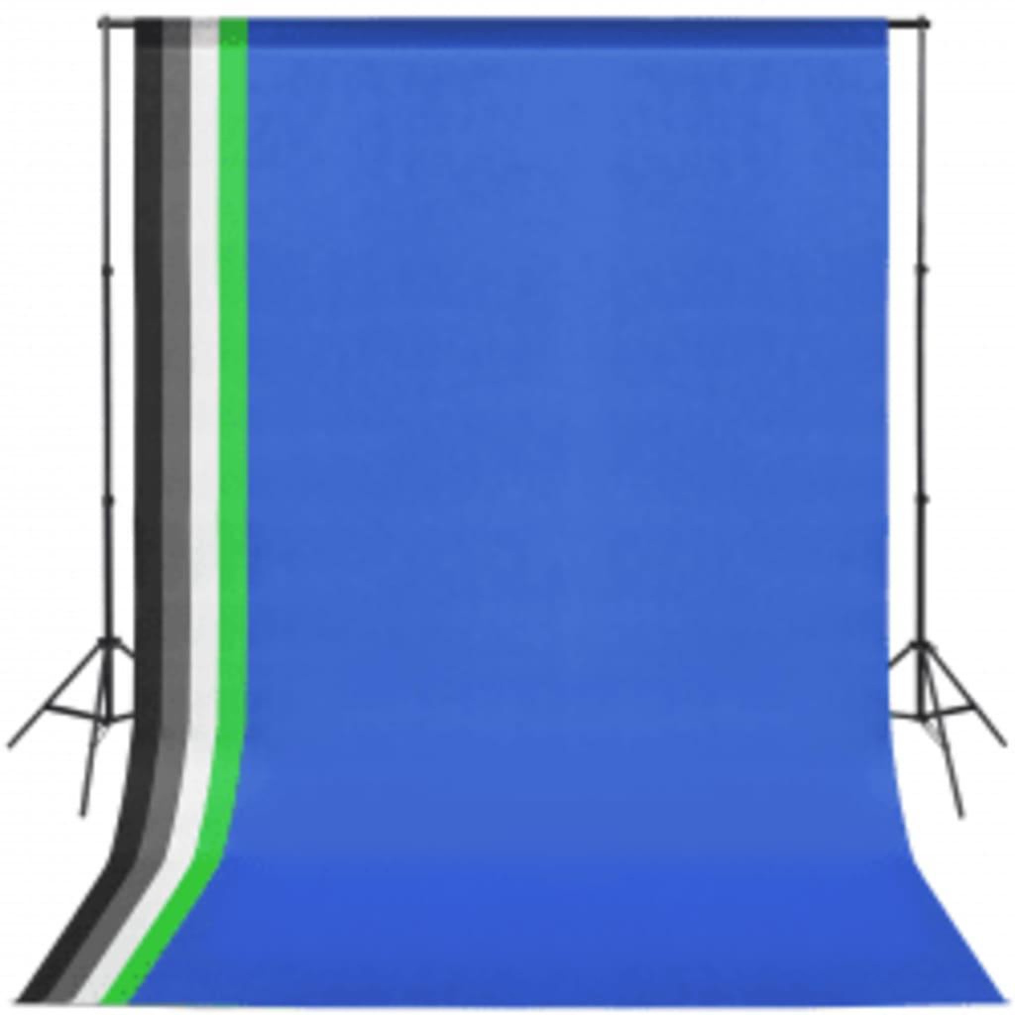 Voir la diapositive 2 : VIDAXL Kit de studio photo avec boîte a lumiere et toile de fond
