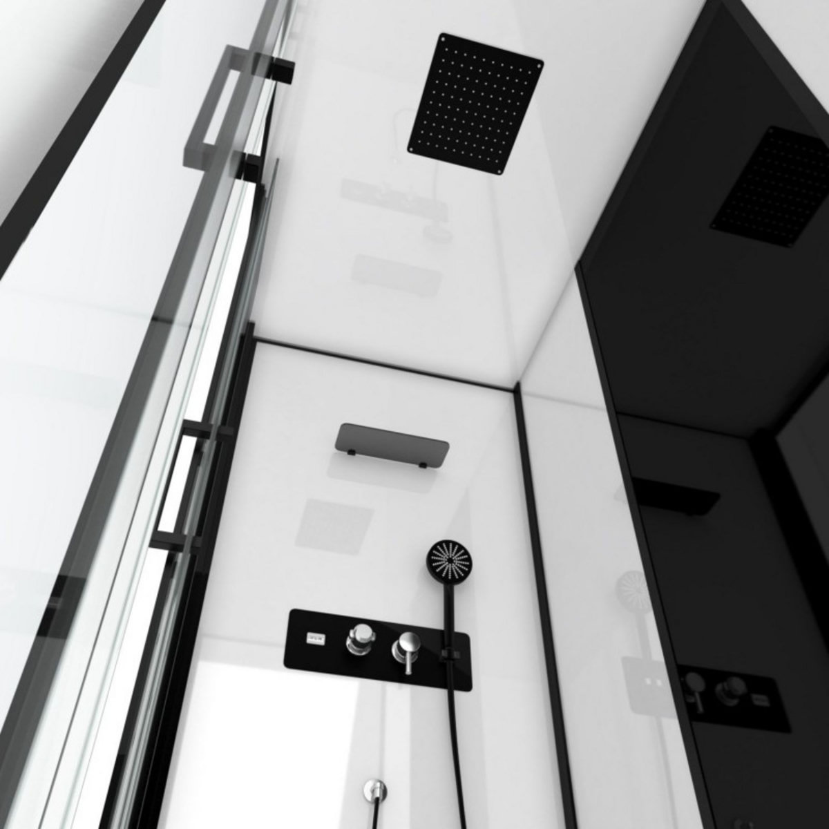 Aurlane Cabine de douche rectangulaire Loft  170 - 170 x 90