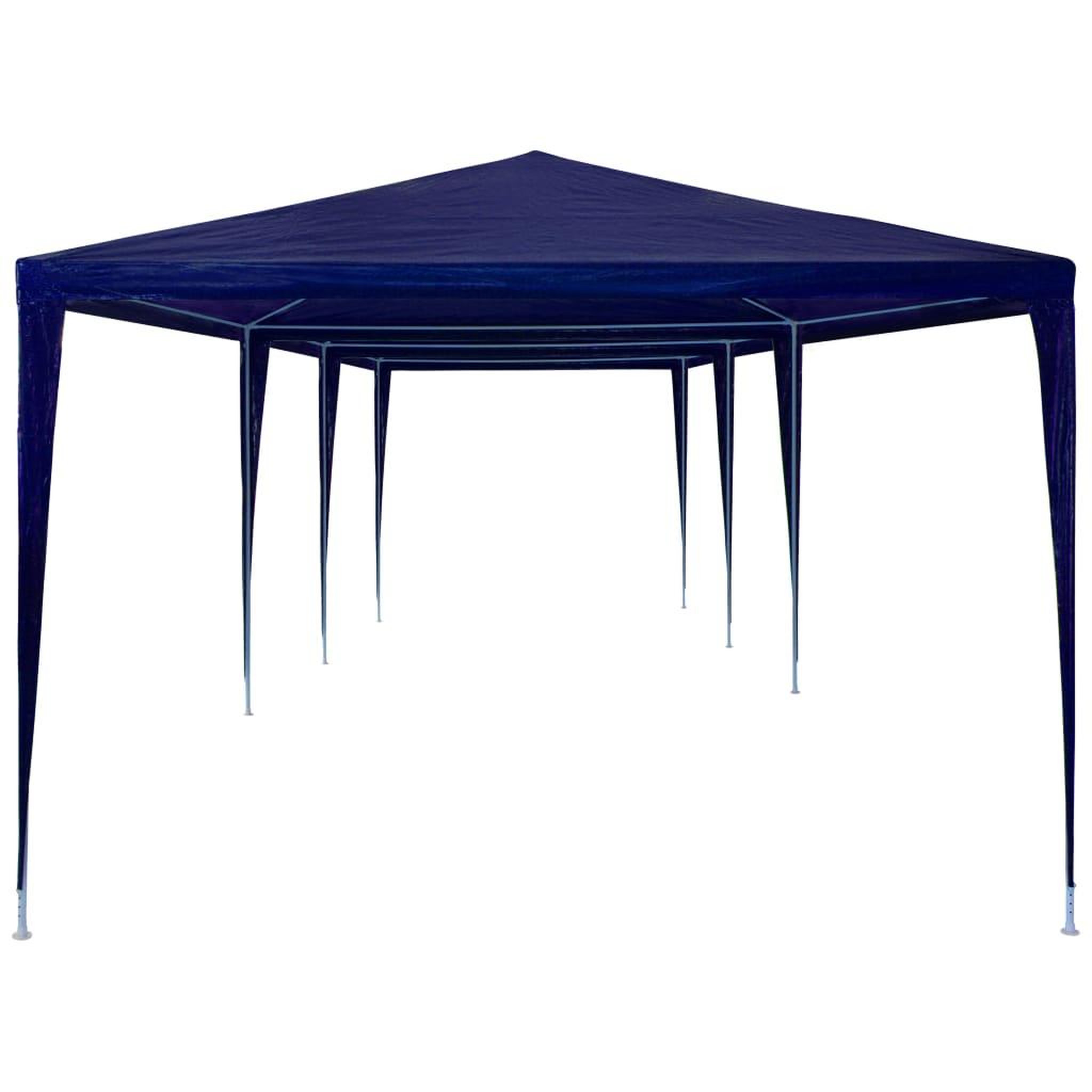 Voir la diapositive 2 : VIDAXL Tente de reception 3x9 m PE Bleu
