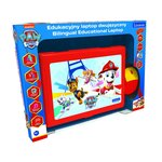 Lexibook Ordinateur portable éducatif bilingue La Pat Patrouille (EN/PL)