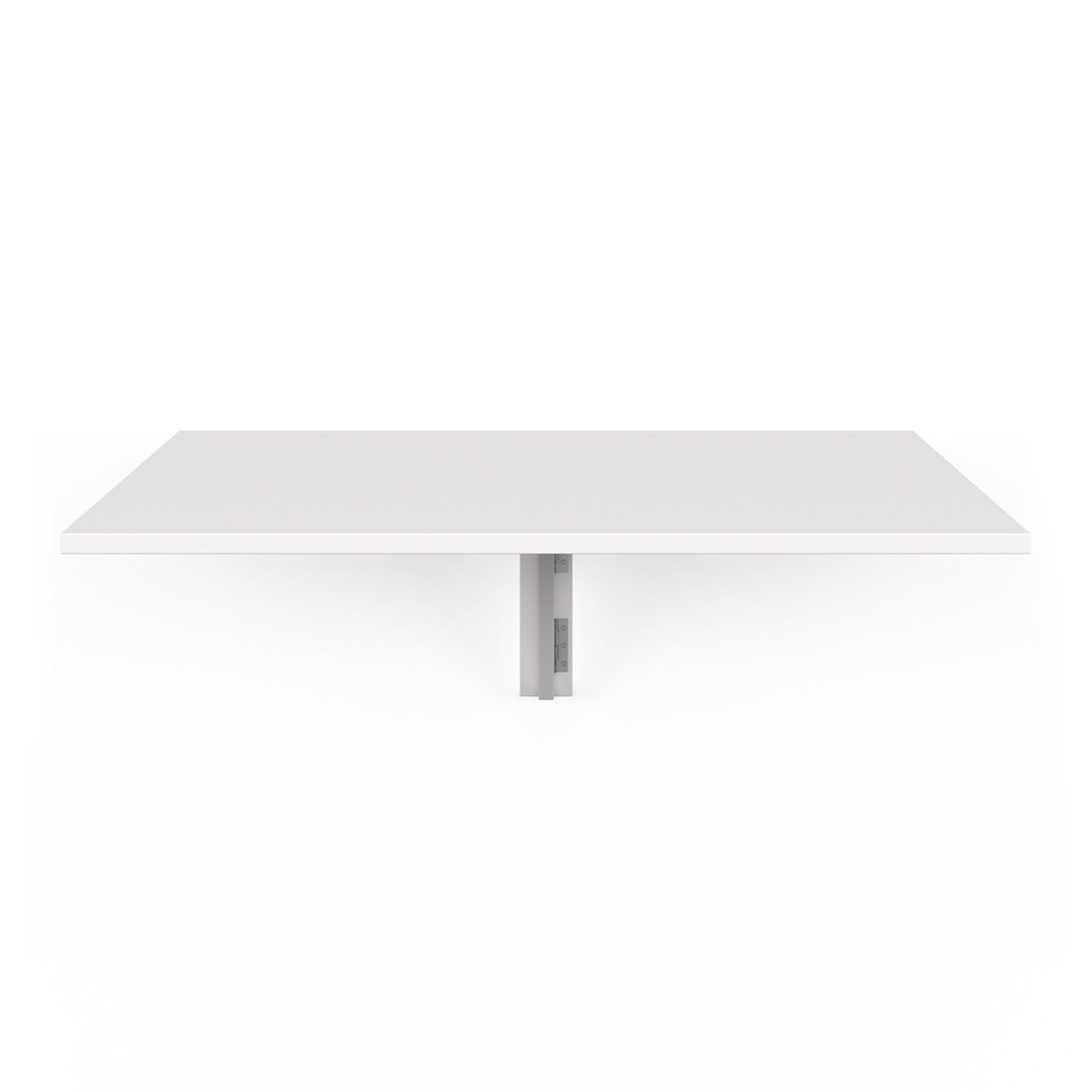 Voir la diapositive 3 : ID MARKET Table murale express rabattable 2 personnes blanc l. 70 cm