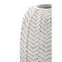 Voir la diapositive 2 : Paris Prix Vase Déco en Résine  Leaf  67cm Blanc