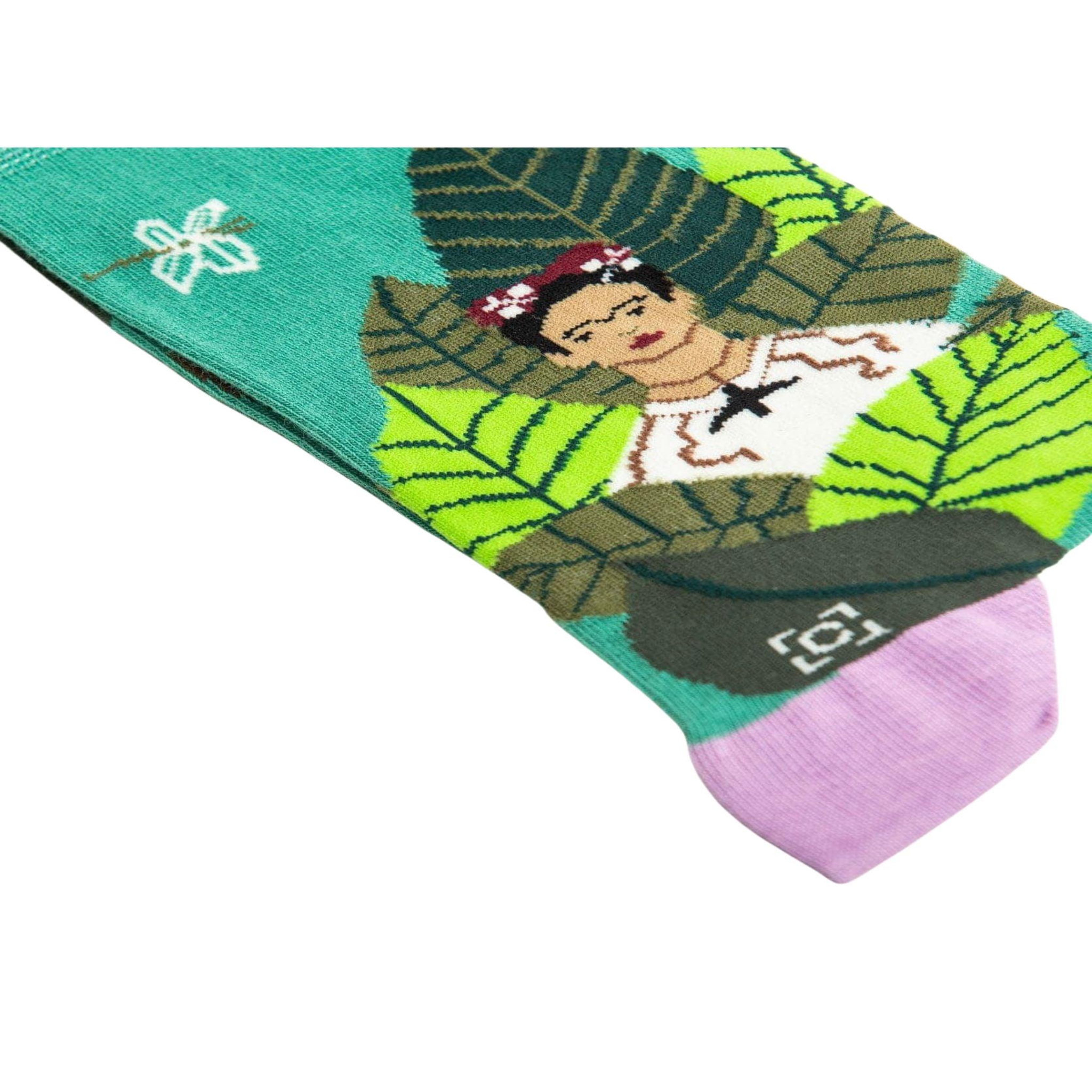 Voir la diapositive 5 : SOCK AFFAIRS Chaussettes frida kahlo autoportrait