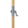 Voir la diapositive 5 : HESPERIDE Parasol droit rond en bambou Tinaei