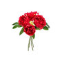 Voir la diapositive 1 : ATMOSPHERA Bouquet de Fleurs  4 Pivoines  30cm Rouge