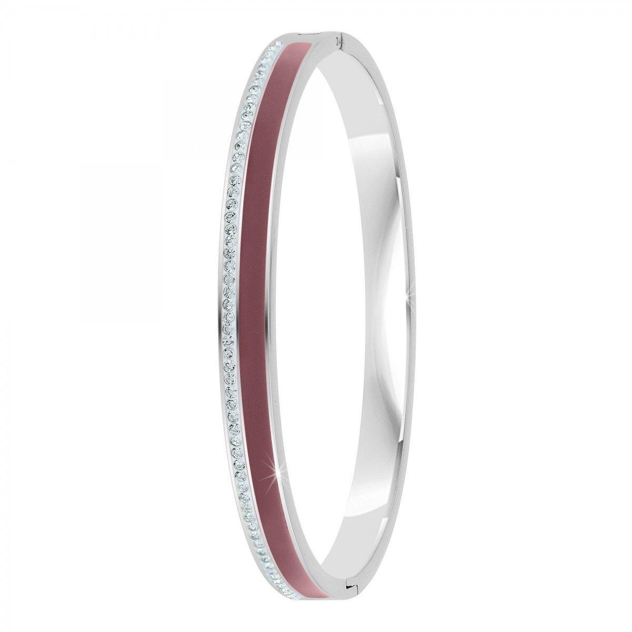 SC CRYSTAL Bracelet en Résine colorée ayant un aspect proche de l'Email orné de Cristaux scintillants par SC Crystal