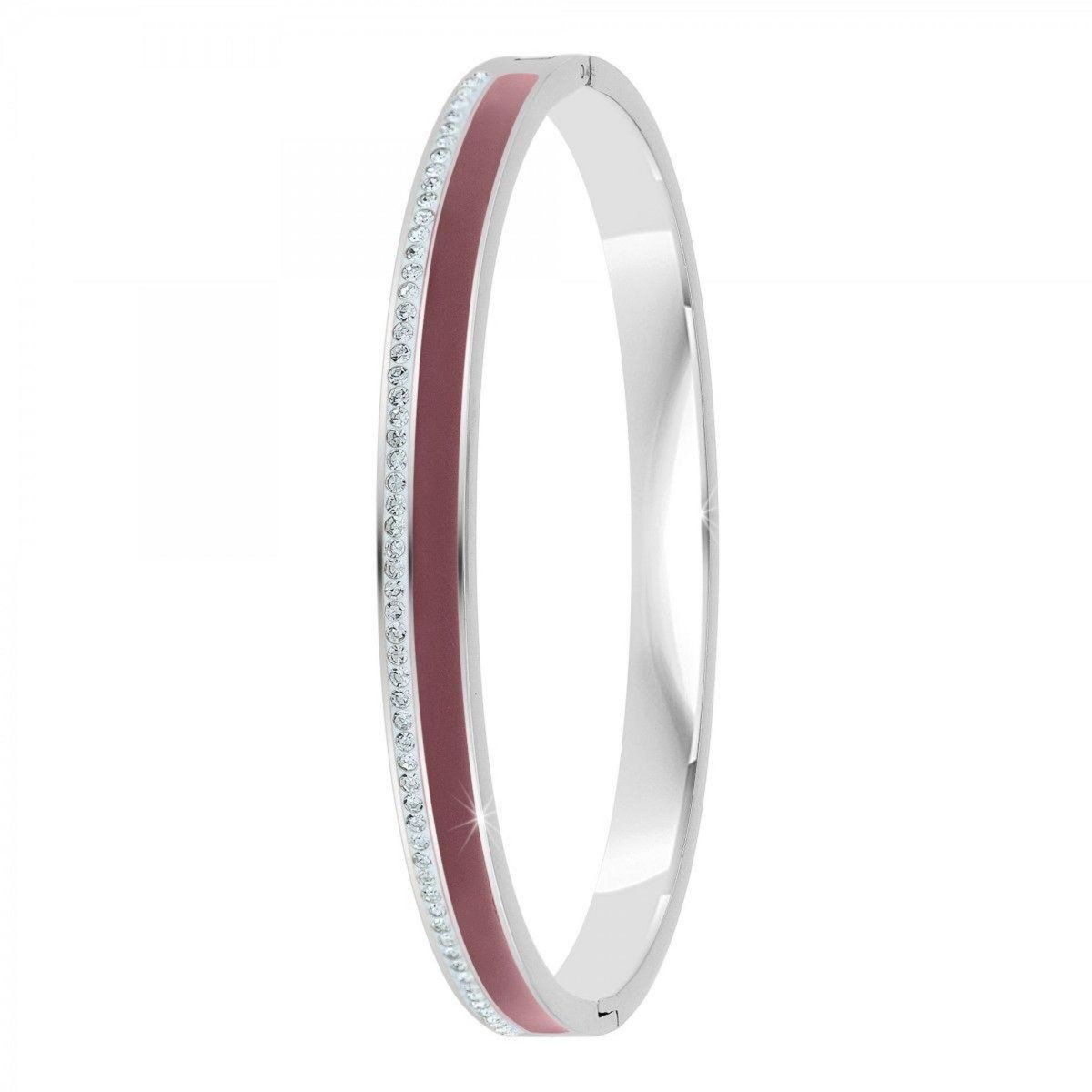 SC CRYSTAL Bracelet en Résine colorée ayant un aspect proche de l'Email orné de Cristaux scintillants par SC Crystal