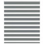 Voir la diapositive 1 : VIDAXL Store zebre gris fonce largeur du tissu 120,9 cm polyester