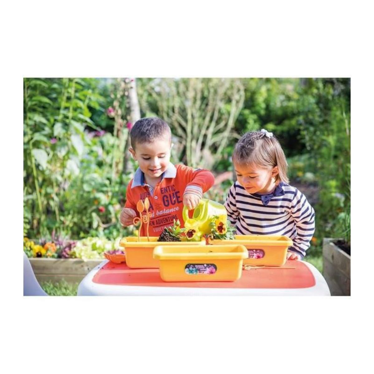 SMOBY Smoby - Silence ca Pousse - Jardinieres - Accessoires de Jardinage + Livret Explicatif Inclus - Des 5 Ans - 870308