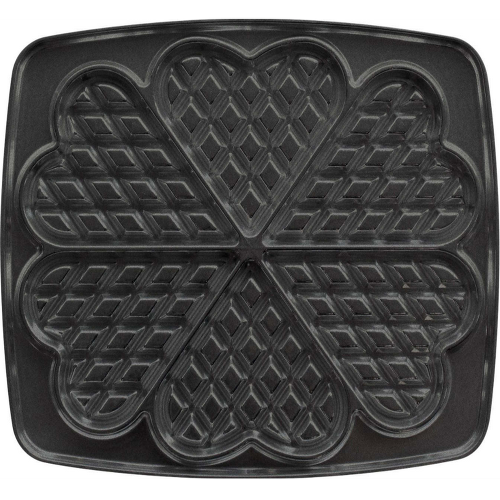 LAGRANGE Paire de plaques pour 6 gaufres c?ur pour super 2 gaufres - 030522