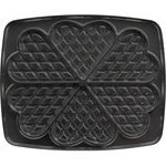 LAGRANGE Paire de plaques pour 6 gaufres c?ur pour super 2 gaufres - 030522